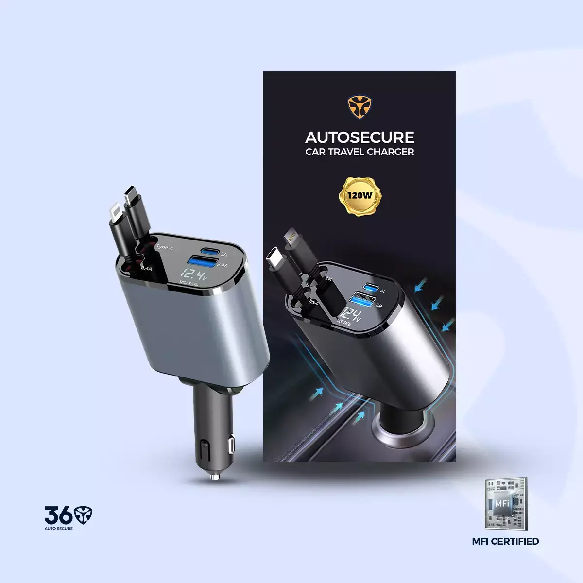 All in One Car Charger - Image 4