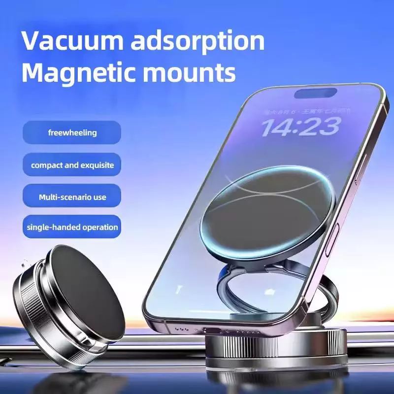 360 Degree Rotation Foldable Magnetic Mobile Phone Holder - Image 3